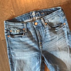 7 for all mankind Skinny Jeans Size 29